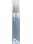 KURETAKE ZIG CLEAN COLOR REAL BRUSH 4 SET DEEP