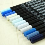 KURETAKE FINE&BRUSH SKY & OCEAN BLUE TONES 12 CNKC-2200/12VSO