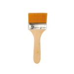 Rich ECO SERIE NO:10 YELLOW SYNTHETIC, NATUREL HANDLE BACKGROUND BRUSH 60MM 00044