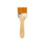 Rich ECO SERIE NO:8 YELLOW SYNTHETIC, NATUREL HANDLE BACKGROUND BRUSH 45MM 00042