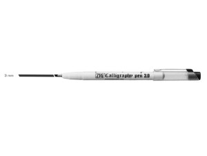 ZIG Calligraphy pen Black 3mm