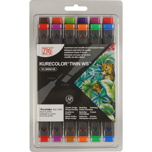 MARKERY KURECOLOR TWIN WS SET 12 BRILLIANT B2