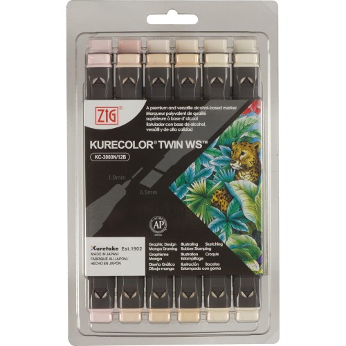 MARKERY KURECOLOR TWIN WS SET 12 F & N B10