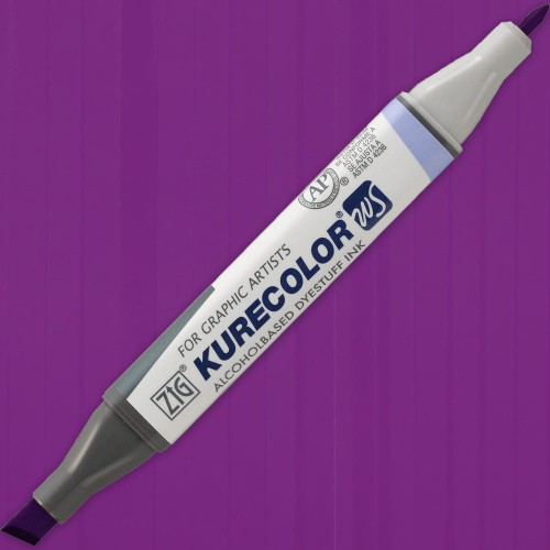 Marker Kurecolor Twin WS 665 DEEP PINK malowane.jpg