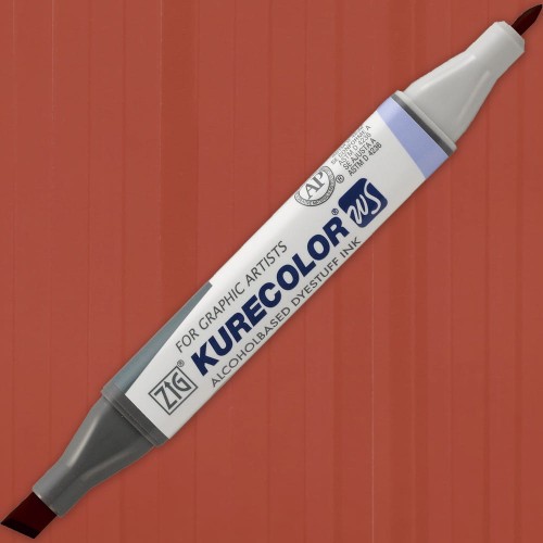Marker Kurecolor Twin WS 738 BURNT SIENNA malowane.jpg