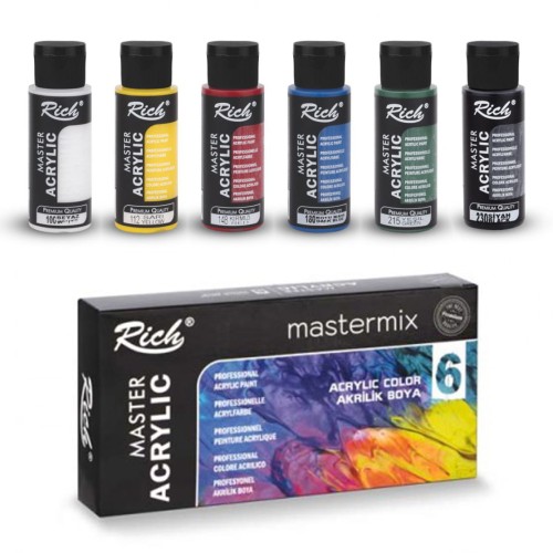 MASTERMIX ACRYLIC SETS 60 CC X 6 COLOR 06694 zestaw.jpg