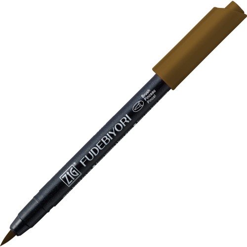Kuretake ZIG Fudebiyori 065 Mid Brown CBK-55N-065.jpg