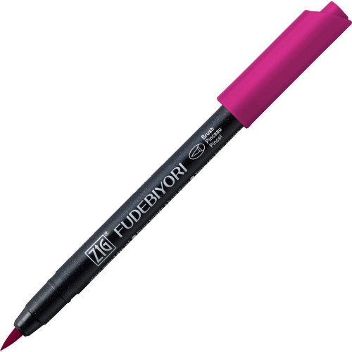 Kuretake ZIG Fudebiyori 027 Dark Pink CBK-55N-027.jpg