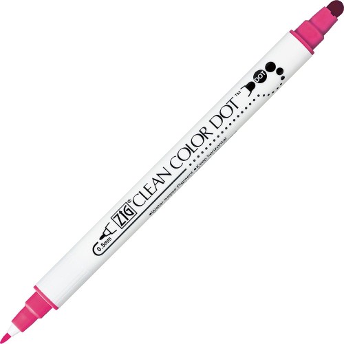 Kuretake Zig Clean Color Dot 025 Pink.jpg