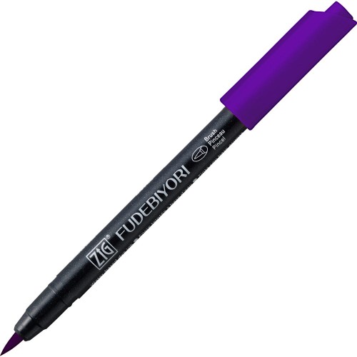 Kuretake ZIG Fudebiyori 084 Deep Violet CBK-55N-084.jpg