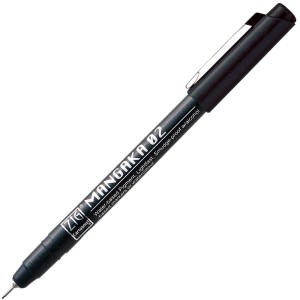 ZIG CARTOONIST MANGAKA 02 BLACK - CNM-02/010