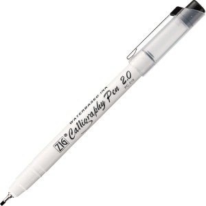 PISAK DO KALIGRAFII SQUARE TIP Black 2mm