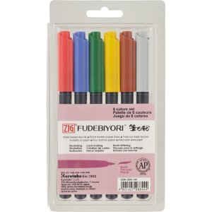 KURETAKE ZIG FUDEBIYORI - 6  colours