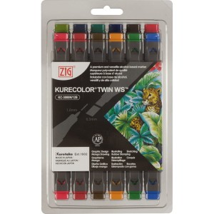 MARKERY KURECOLOR TWIN WS SET 12 DEEP    B6