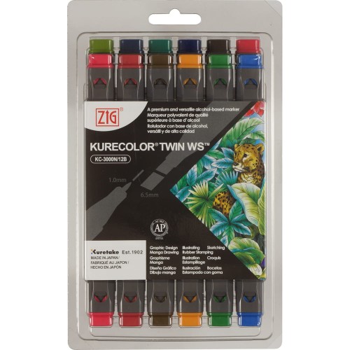 MARKERY KURECOLOR TWIN WS SET 12 DEEP B6