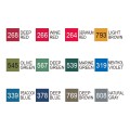 MARKERY KURECOLOR TWIN WS SET 12 DEEP B6 kolory