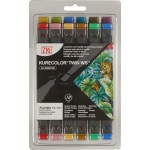 MARKERY KURECOLOR TWIN WS SET 12 DULL    B4