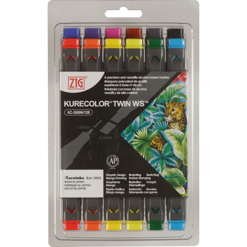 MARKERY KURECOLOR TWIN WS SET 12 NATURAL B3