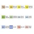 MARKERY KURECOLOR TWIN WS SET 12 PALE B5 kolory