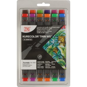 MARKERY KURECOLOR TWIN WS SET 12 BRILLIANT B2