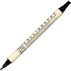 ZIG MEMORY SYSTEM CALLIGRAPHY 2,0mm PURE BLACK