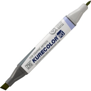 Kurecolor Twin WS Marker 545 OLIVE GREEN