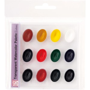 KURETAKE ZIG WATERCOLOR SYSTEM TRANSPARENT WSKG 301-2