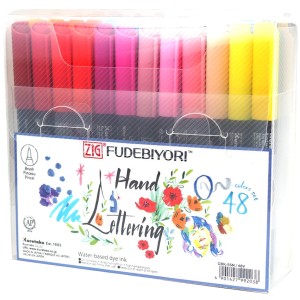 KURETAKE ZIG FUDEBIYORI - 48 PCS NEW COLOUR SET CBK-55N/48V