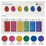 Kuretake Gansai Tambi GEM COLORS MC20GC/6V