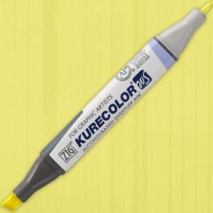 Kurecolor Twin WS Marker 102 LEMON YELLOW