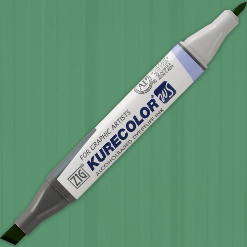 Marker Kurecolor Twin WS 567 DEEP GREEN malowane.jpg