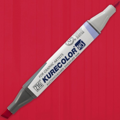 Marker Kurecolor Twin WS 266 WINE RED malowane.jpg
