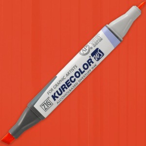 Kurecolor Twin WS Marker 215 SCARLET RED