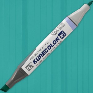 Kurecolor Twin WS Marker 534 TURQUOISE GREEN