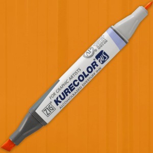 Kurecolor Twin WS Marker 406 CADMIUM ORANGE