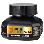 Kuretake ZIG CARTOONIST SUPER BLACK INK 60ml CNCE105-6
