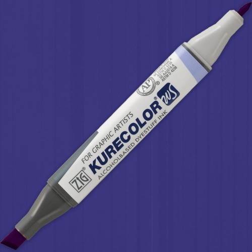 Marker Kurecolor Twin WS 609 DEEP VIOLET malowane.jpg
