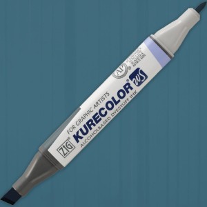 Kurecolor Twin WS Marker 827 BLUE GRAY 4