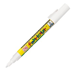 ZIG Fabricolor Fabric Marker 2mm PFC-20/000 White