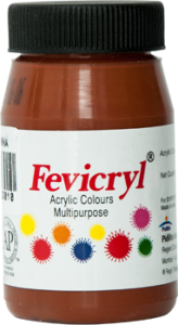 Acrylic Paint Pidilite 01 BURNT SIENNA Fevicryl 50ml