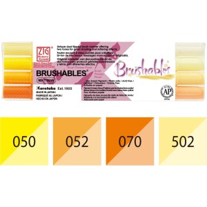 Kuretake Brushables 4pcs. SET YELLOW MS-7700/4VYE