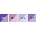 Kuretake Brushables Zestaw PURPLE MS-7700-4VPU kolory.jpg