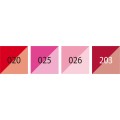 Kuretake Brushables Zestaw 4szt. RED MS-7700-4VRE kolory.jpg