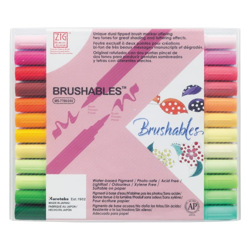 KURETAKE MEMORY SYSTEM BRUSHABLES ZESTAW 24 KOLORY MS-7700-24V.jpg