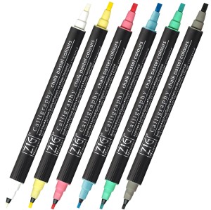 KURETAKE ZIG CALLIGRAPHY CHALK PASTEL SET MS-6400/6V