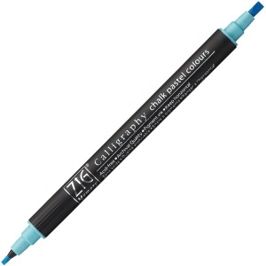 KURETAKE ZIG CALLIGRAPHY CHALK PASTEL BLUE MS-6400/030