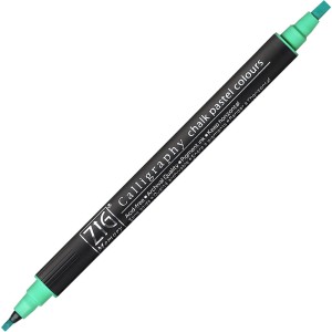 KURETAKE ZIG CALLIGRAPHY CHALK PASTEL GREEN MS-6400/040