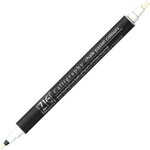 KURETAKE ZIG CALLIGRAPHY CHALK PASTEL WHITE MS-6400/000