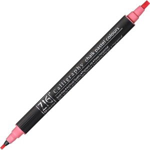 KURETAKE ZIG CALLIGRAPHY CHALK PASTEL PINK MS-6400/021
