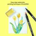 Kuretake Zestaw Watercolor Flowers - Wet on wet EW-3 (7).jpg